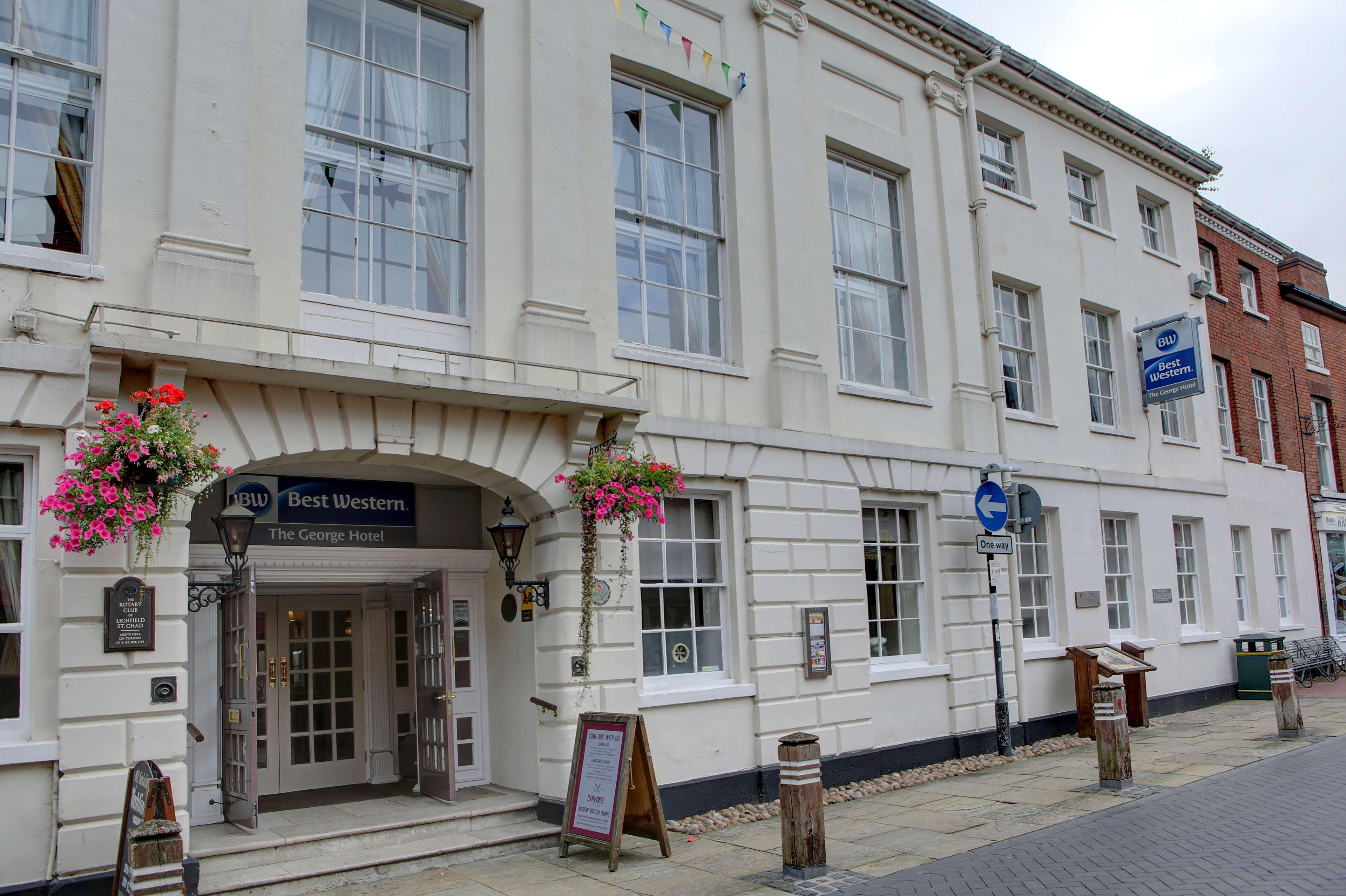 Best Western Lichfield City Centre The George Hotel Esterno foto