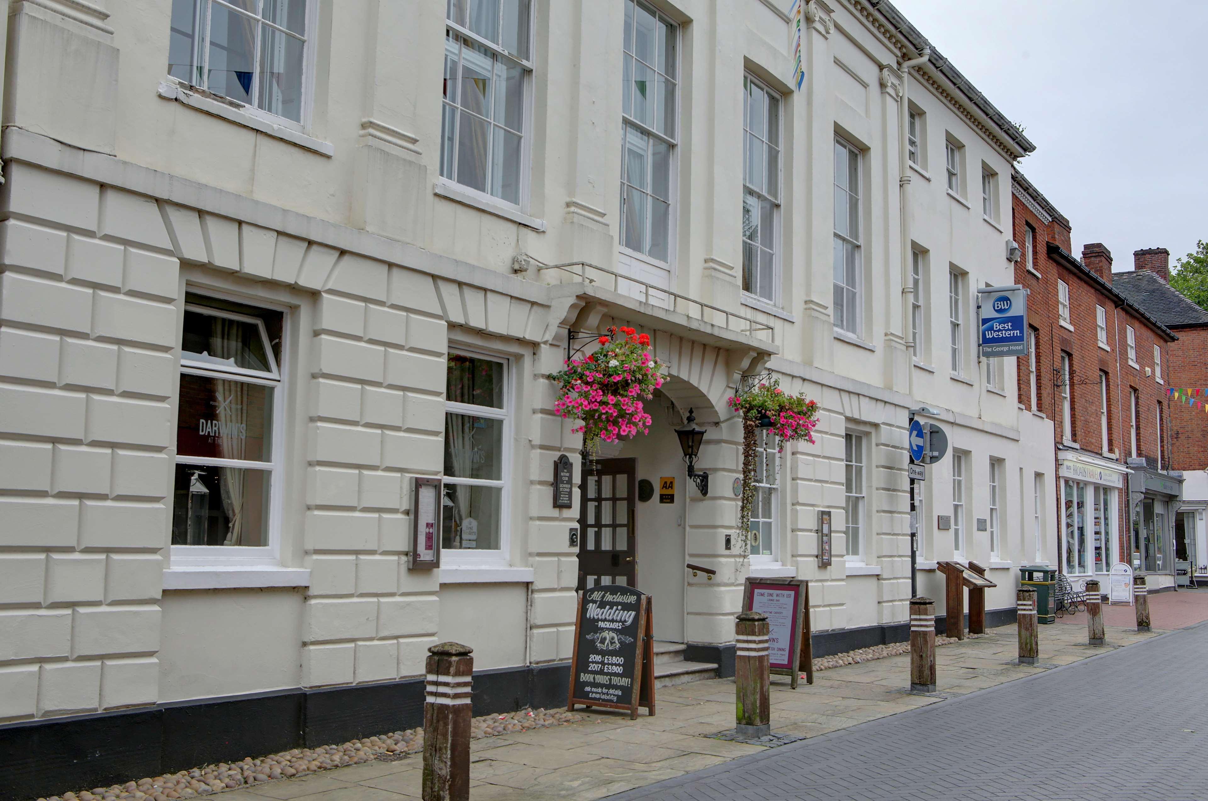 Best Western Lichfield City Centre The George Hotel Esterno foto